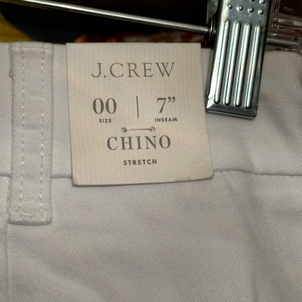 Women's White Shorts - Picture 3 of 11